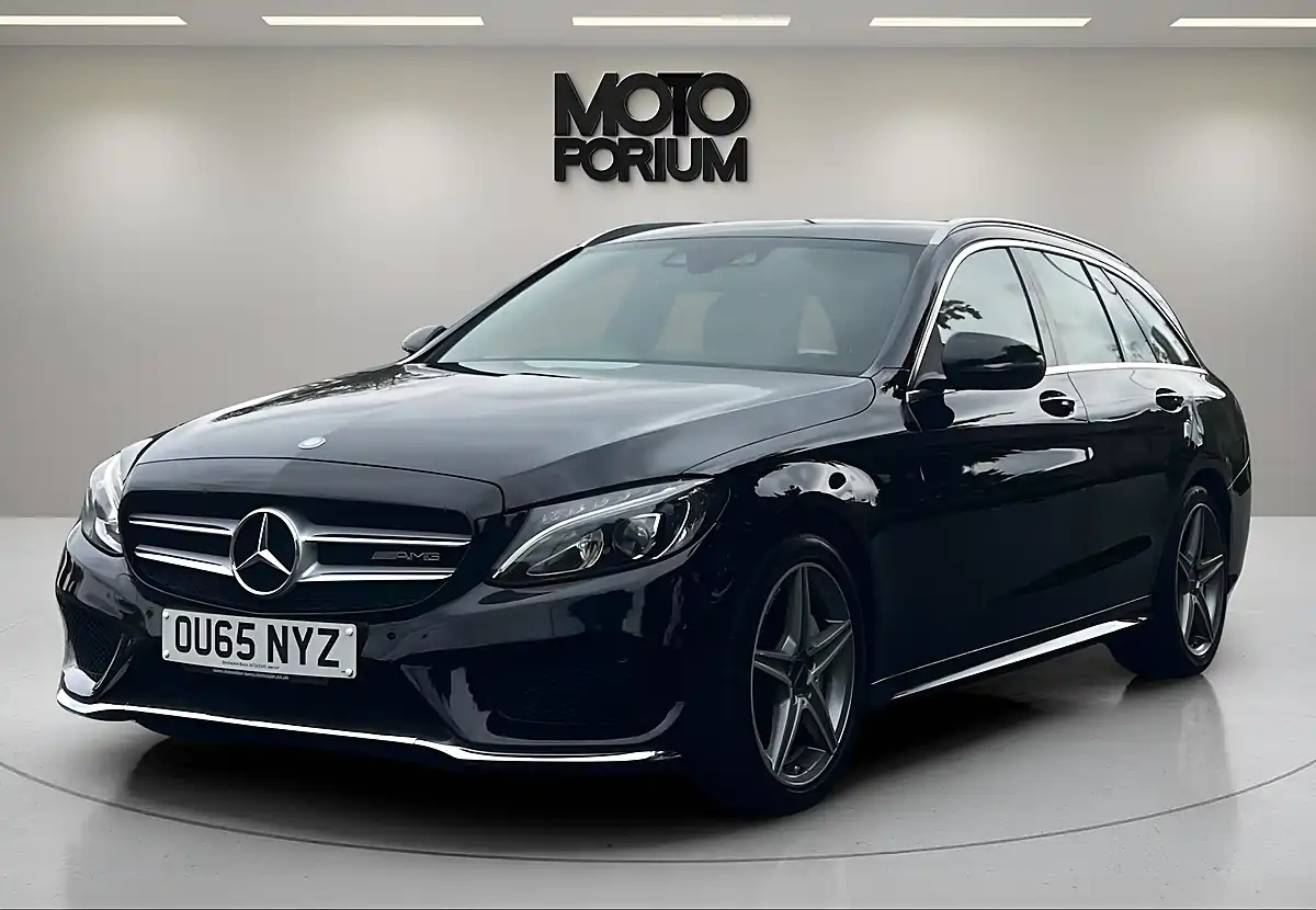 Used 2015 Mercedes-Benz C Class AMG Line Black - Interior and Exterior details 2