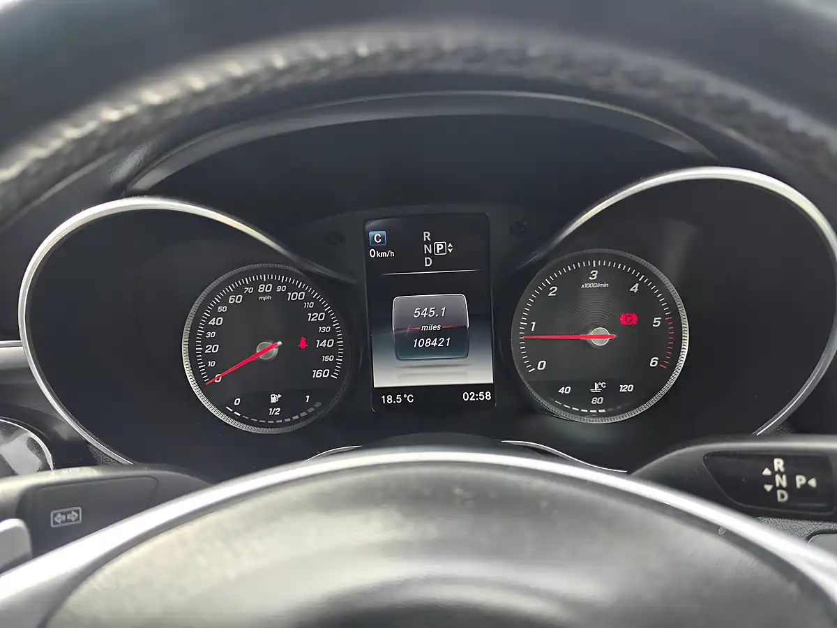 Used 2015 Mercedes-Benz C Class AMG Line Black - Interior and Exterior details 14