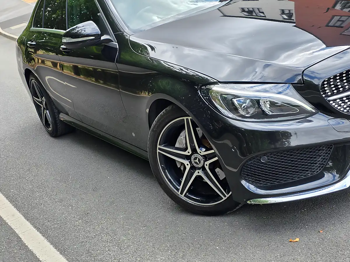 Used 2015 Mercedes-Benz C Class AMG Line Black - Interior and Exterior details 19