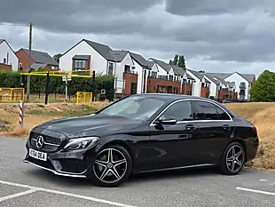 Used 2015 Mercedes-Benz C Class AMG Line Black - Interior and Exterior details 3