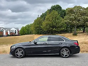 Used 2015 Mercedes-Benz C Class AMG Line Black - Interior and Exterior details 4