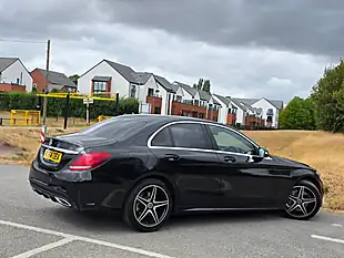Used 2015 Mercedes-Benz C Class AMG Line Black - Interior and Exterior details 7
