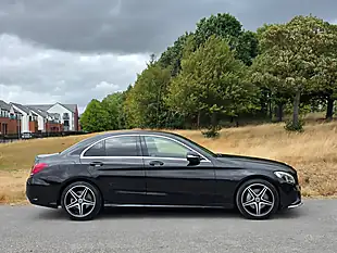 Used 2015 Mercedes-Benz C Class AMG Line Black - Interior and Exterior details 8