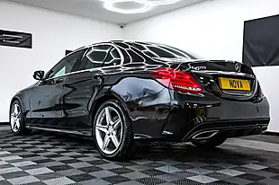 Used 2015 Mercedes-Benz C-Class AMG Line Black - Interior and Exterior details 12