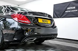 Used 2015 Mercedes-Benz C-Class AMG Line Black - Interior and Exterior details 14