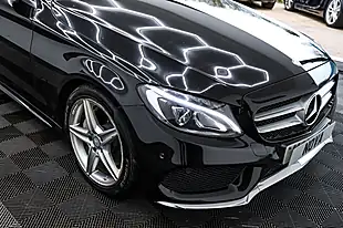 Used 2015 Mercedes-Benz C-Class AMG Line Black - Interior and Exterior details 17