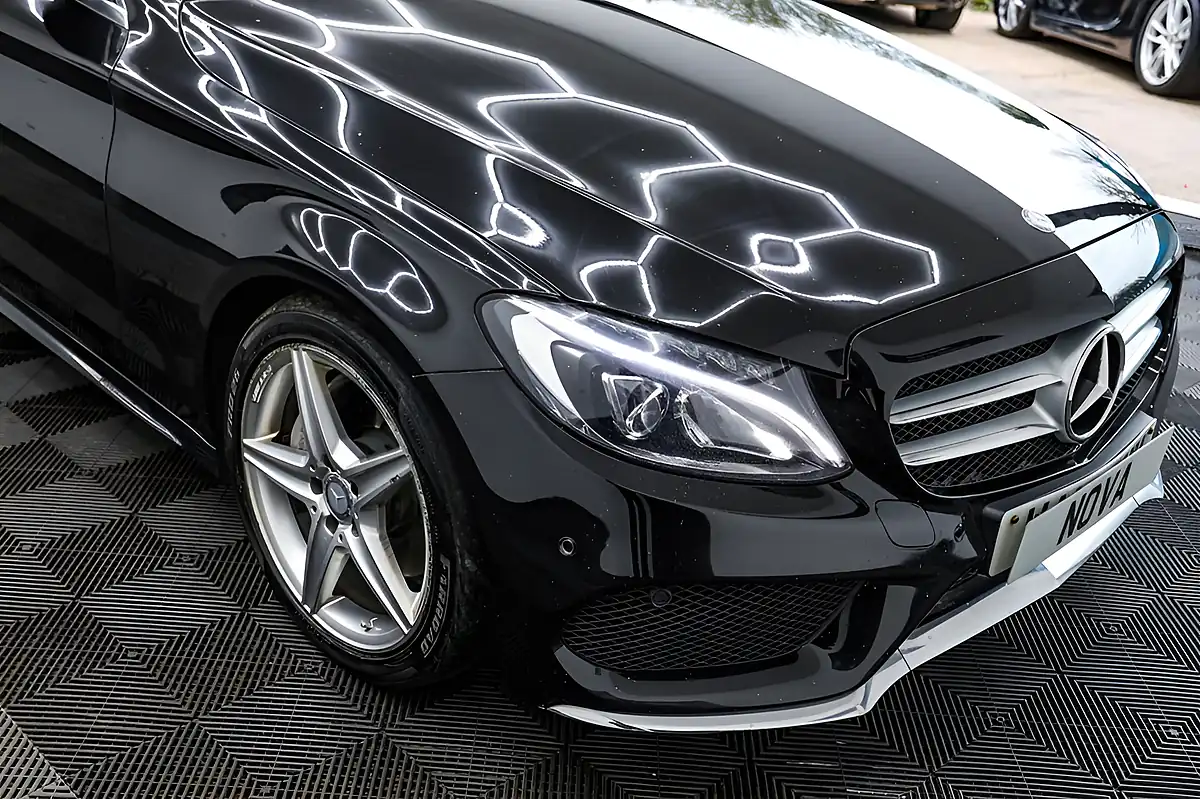 Used 2015 Mercedes-Benz C-Class AMG Line Black - Interior and Exterior details 17