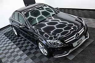 Used 2015 Mercedes-Benz C-Class AMG Line Black - Interior and Exterior details 4