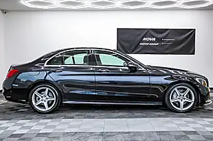Used 2015 Mercedes-Benz C-Class AMG Line Black - Interior and Exterior details 5