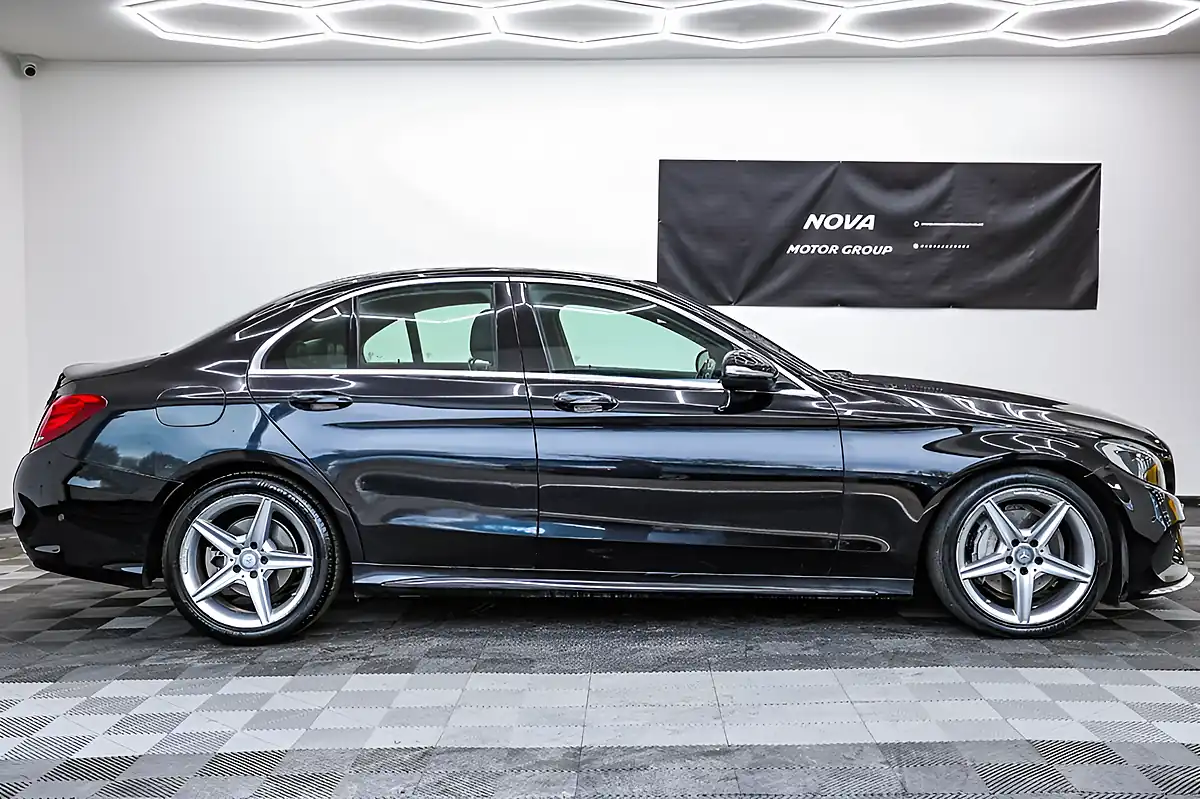 Used 2015 Mercedes-Benz C-Class AMG Line Black - Interior and Exterior details 5