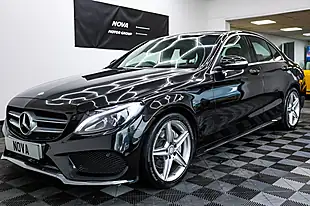 Used 2015 Mercedes-Benz C-Class AMG Line Black - Interior and Exterior details 7