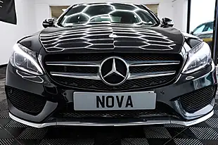 Used 2015 Mercedes-Benz C-Class AMG Line Black - Interior and Exterior details 8