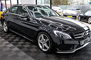 Used 2015 Mercedes-Benz C-Class AMG Line Black - Interior and Exterior details 9