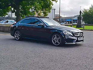 Used 2015 Mercedes-Benz C Class AMG Line (premium) Black - Interior and Exterior details 10