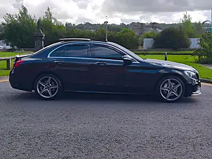 Used 2015 Mercedes-Benz C Class AMG Line (premium) Black - Interior and Exterior details 11