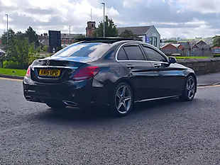 Used 2015 Mercedes-Benz C Class AMG Line (premium) Black - Interior and Exterior details 12