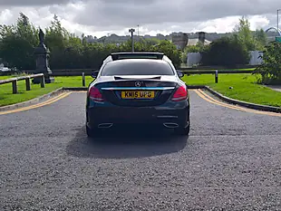 Used 2015 Mercedes-Benz C Class AMG Line (premium) Black - Interior and Exterior details 14