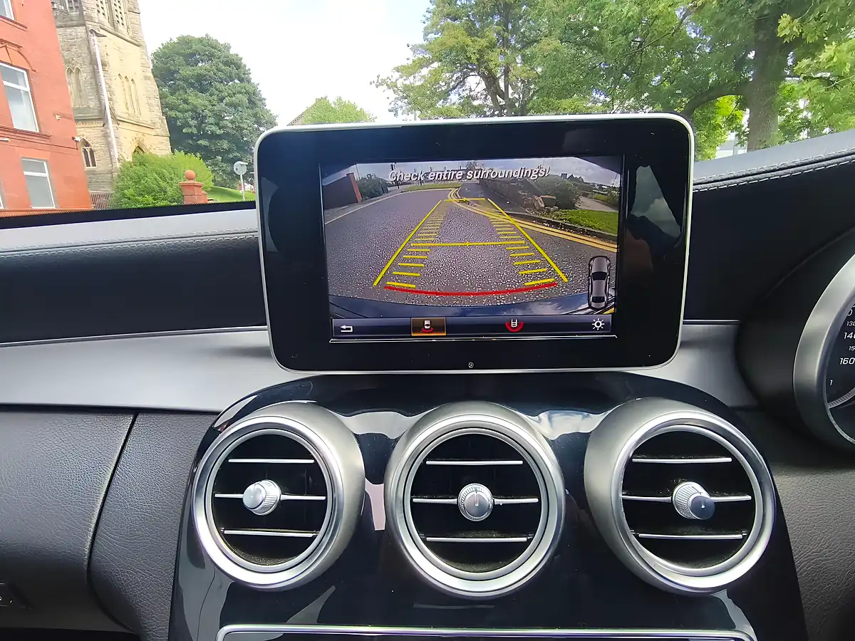 Used 2015 Mercedes-Benz C Class AMG Line (premium) Black - Interior and Exterior details 16