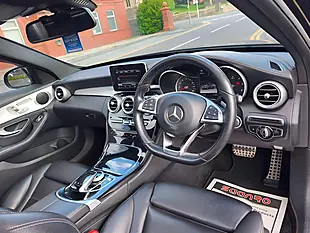 Used 2015 Mercedes-Benz C Class AMG Line (premium) Black - Interior and Exterior details 4