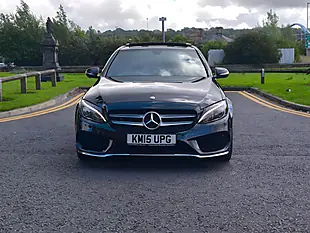 Used 2015 Mercedes-Benz C Class AMG Line (premium) Black - Interior and Exterior details 6