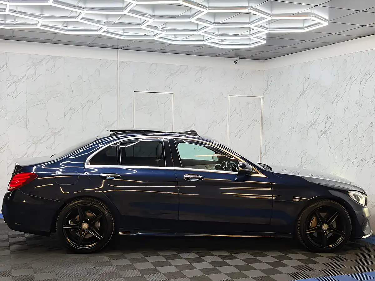 Used 2015 Mercedes-Benz C Class AMG Line (premium) Blue - Interior and Exterior details 10