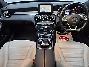 Used 2015 Mercedes-Benz C Class AMG Line (premium) Blue - Interior and Exterior details 14