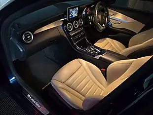 Used 2015 Mercedes-Benz C Class AMG Line (premium) Blue - Interior and Exterior details 16