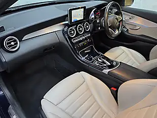 Used 2015 Mercedes-Benz C Class AMG Line (premium) Blue - Interior and Exterior details 17