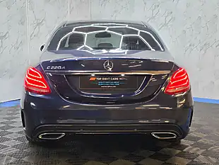 Used 2015 Mercedes-Benz C Class AMG Line (premium) Blue - Interior and Exterior details 6