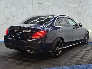 Used 2015 Mercedes-Benz C Class AMG Line (premium) Blue - Interior and Exterior details 9