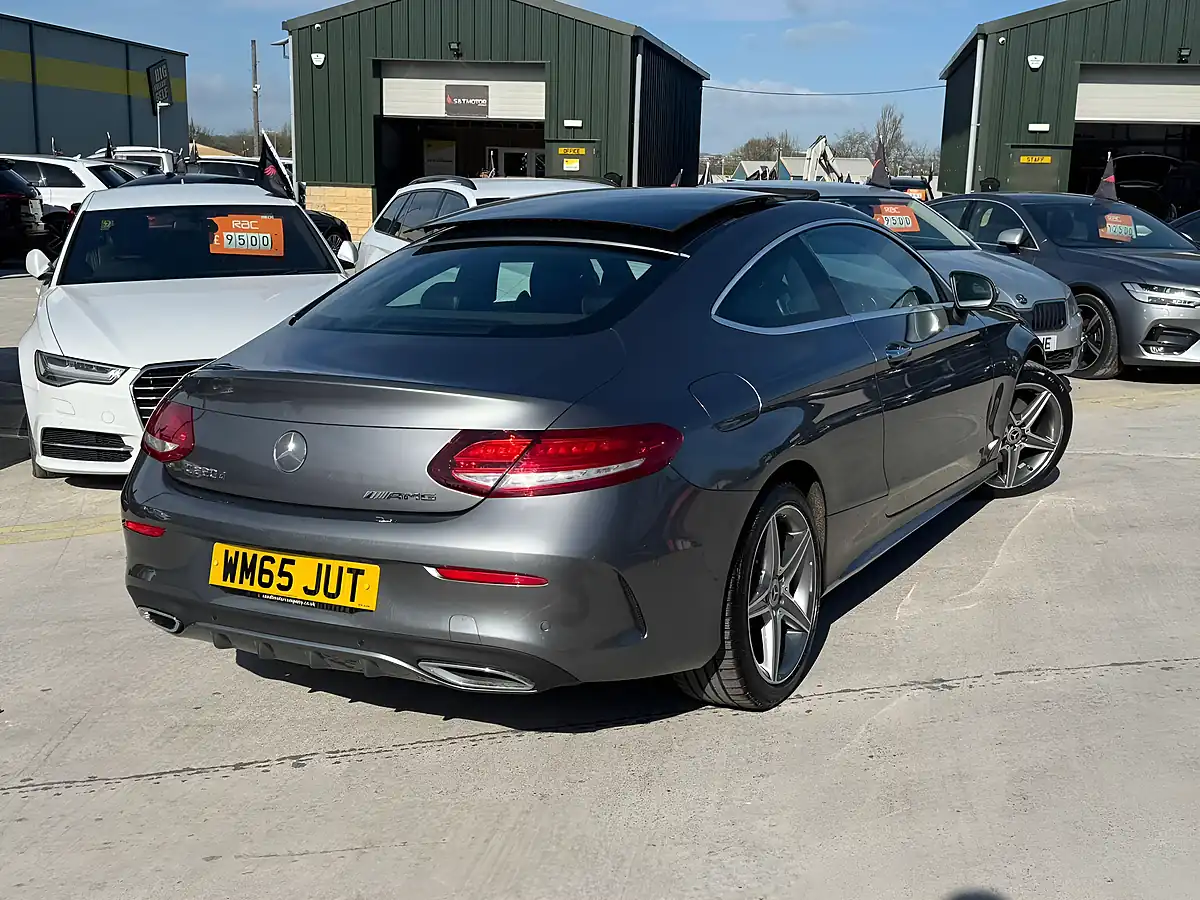 Used 2015 Mercedes-Benz C Class AMG Line (premium) Grey - Interior and Exterior details 12