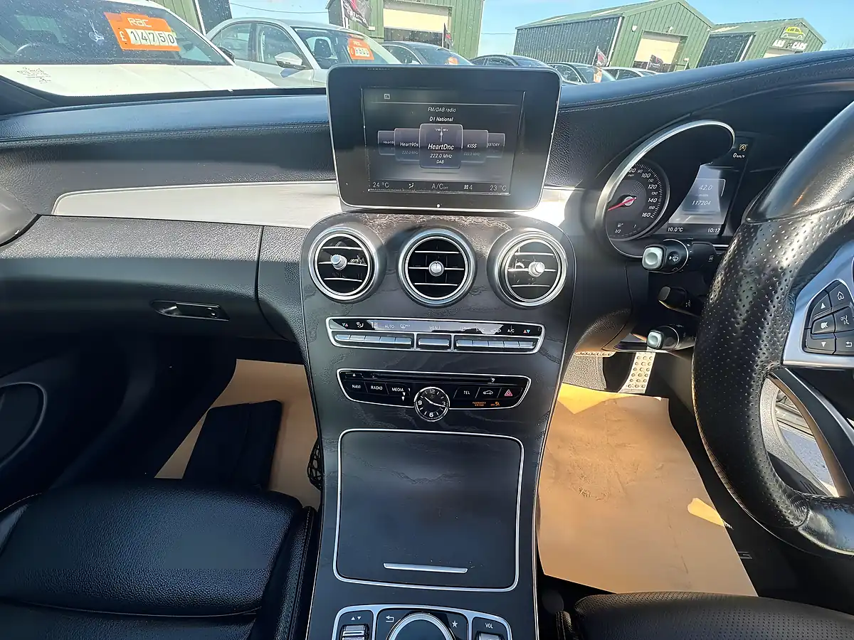 Used 2015 Mercedes-Benz C Class AMG Line (premium) Grey - Interior and Exterior details 13