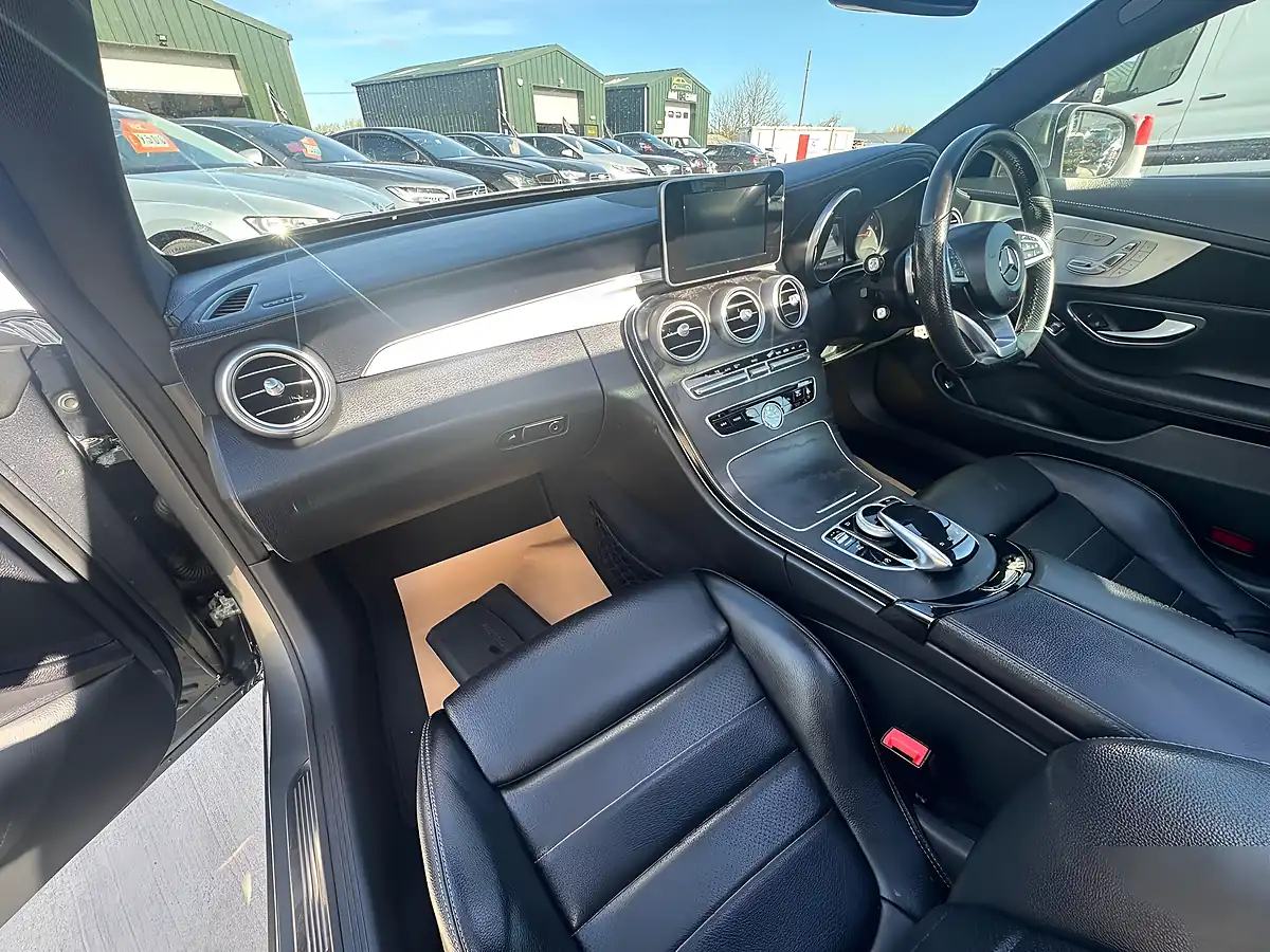 Used 2015 Mercedes-Benz C Class AMG Line (premium) Grey - Interior and Exterior details 17