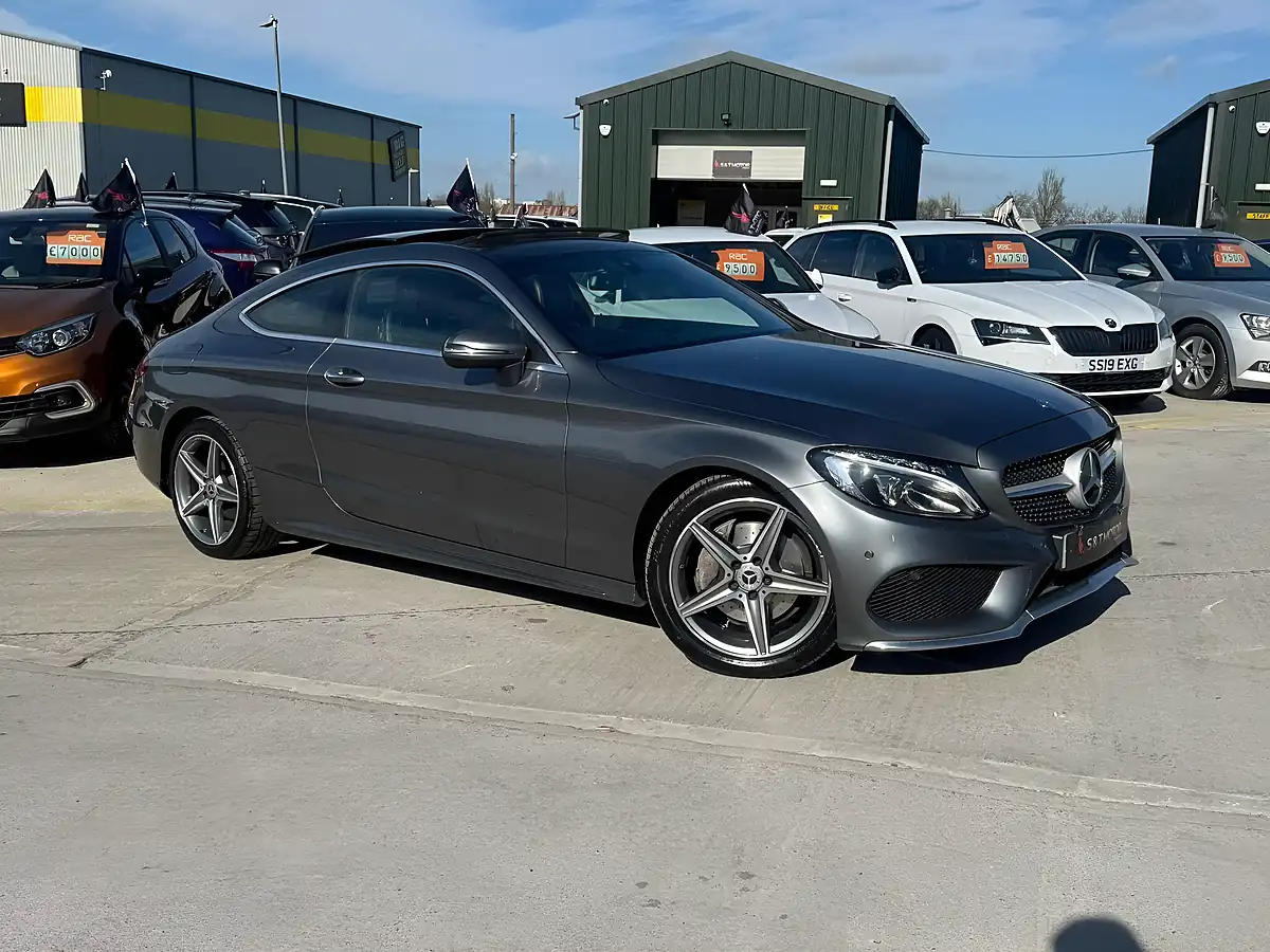 Used 2015 Mercedes-Benz C Class AMG Line (premium) Grey - Interior and Exterior details 2