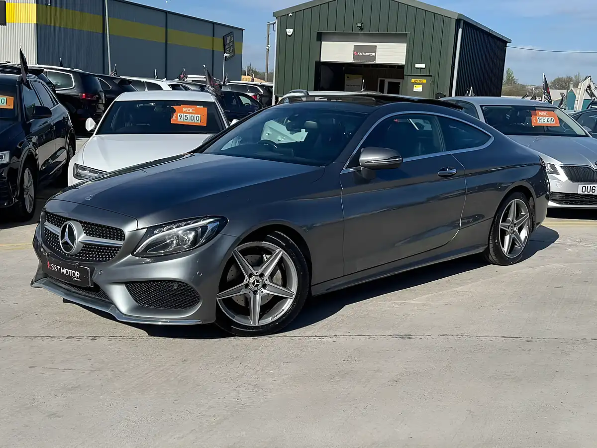 Used 2015 Mercedes-Benz C Class AMG Line (premium) Grey - Interior and Exterior details 4