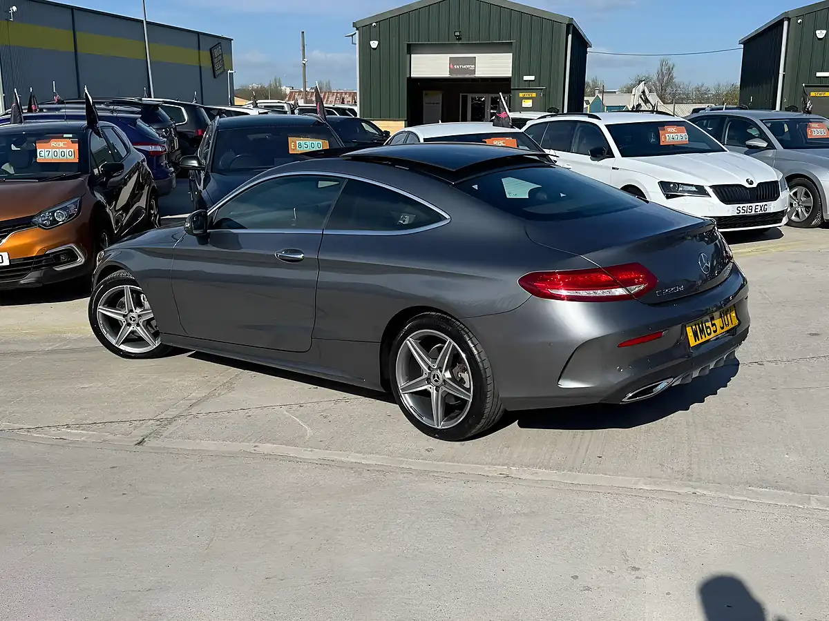 Used 2015 Mercedes-Benz C Class AMG Line (premium) Grey - Interior and Exterior details 5