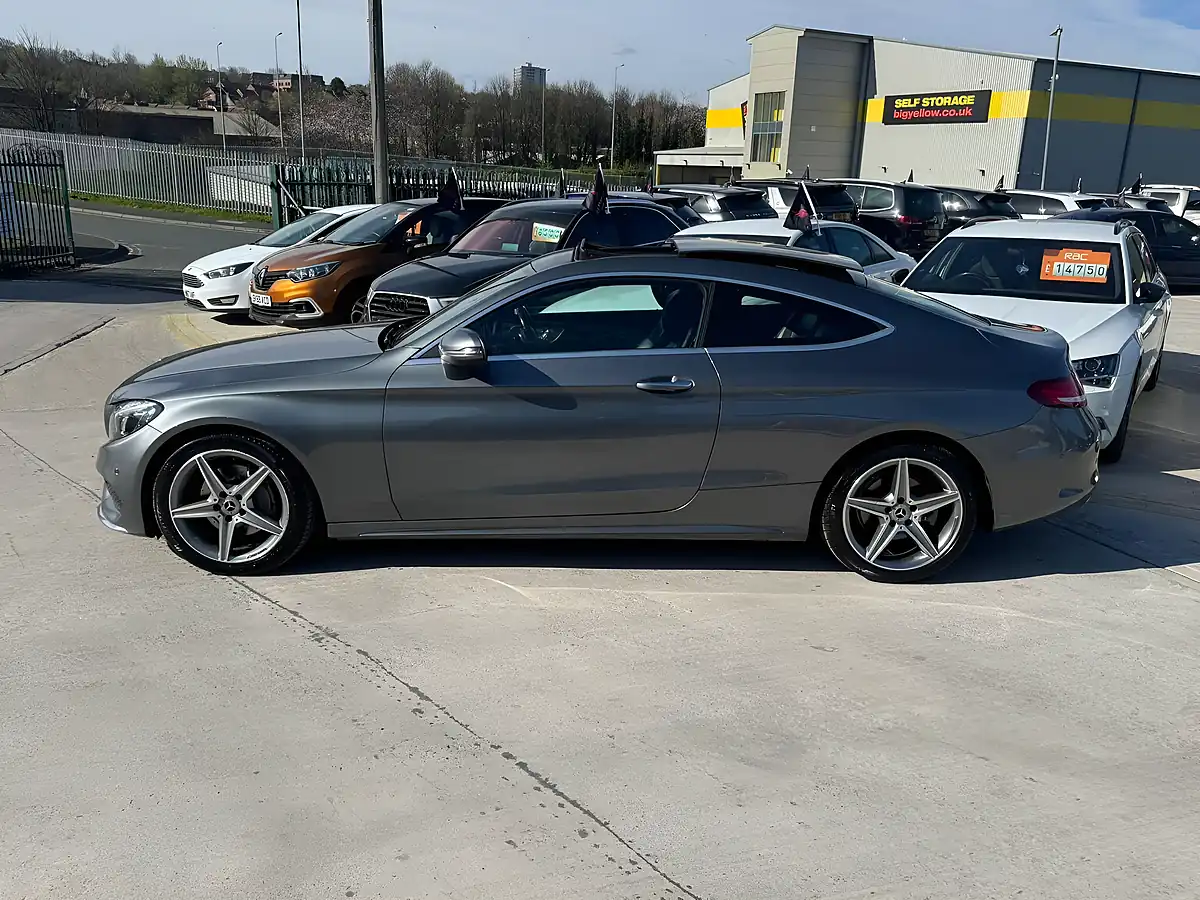 Used 2015 Mercedes-Benz C Class AMG Line (premium) Grey - Interior and Exterior details 8
