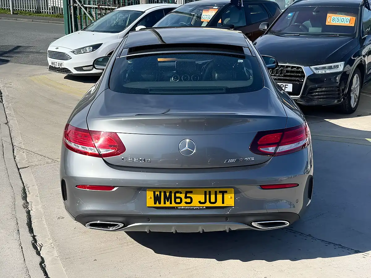 Used 2015 Mercedes-Benz C Class AMG Line (premium) Grey - Interior and Exterior details 9
