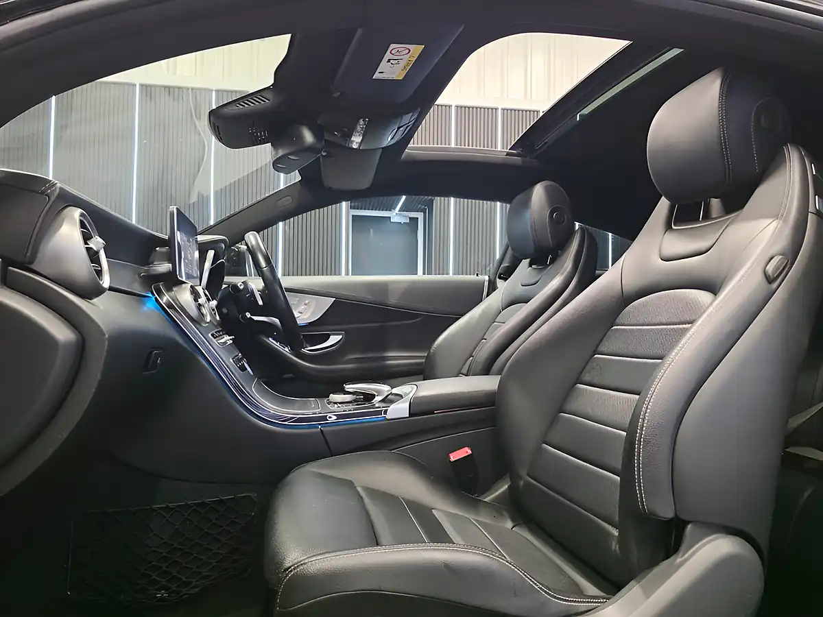 Used 2015 Mercedes-Benz C Class AMG Line (premium Plus) Black - Interior and Exterior details 10