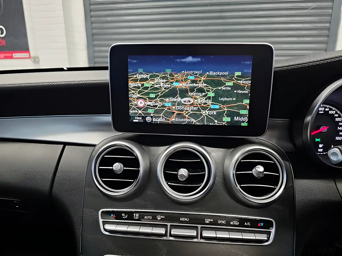 Used 2015 Mercedes-Benz C Class AMG Line (premium Plus) Black - Interior and Exterior details 17