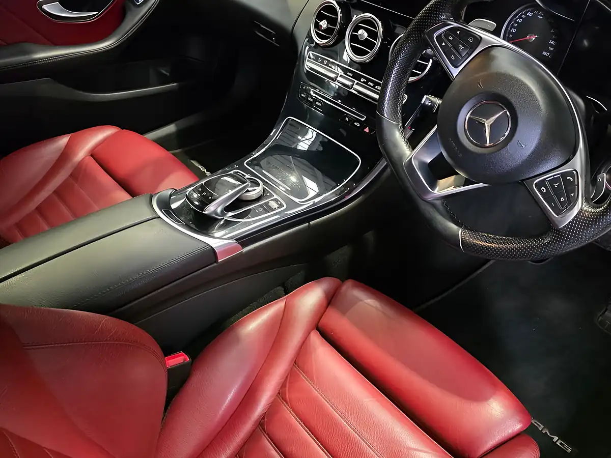 Used 2015 Mercedes-Benz C Class AMG Line Premium Plus Black - Interior and Exterior details 10