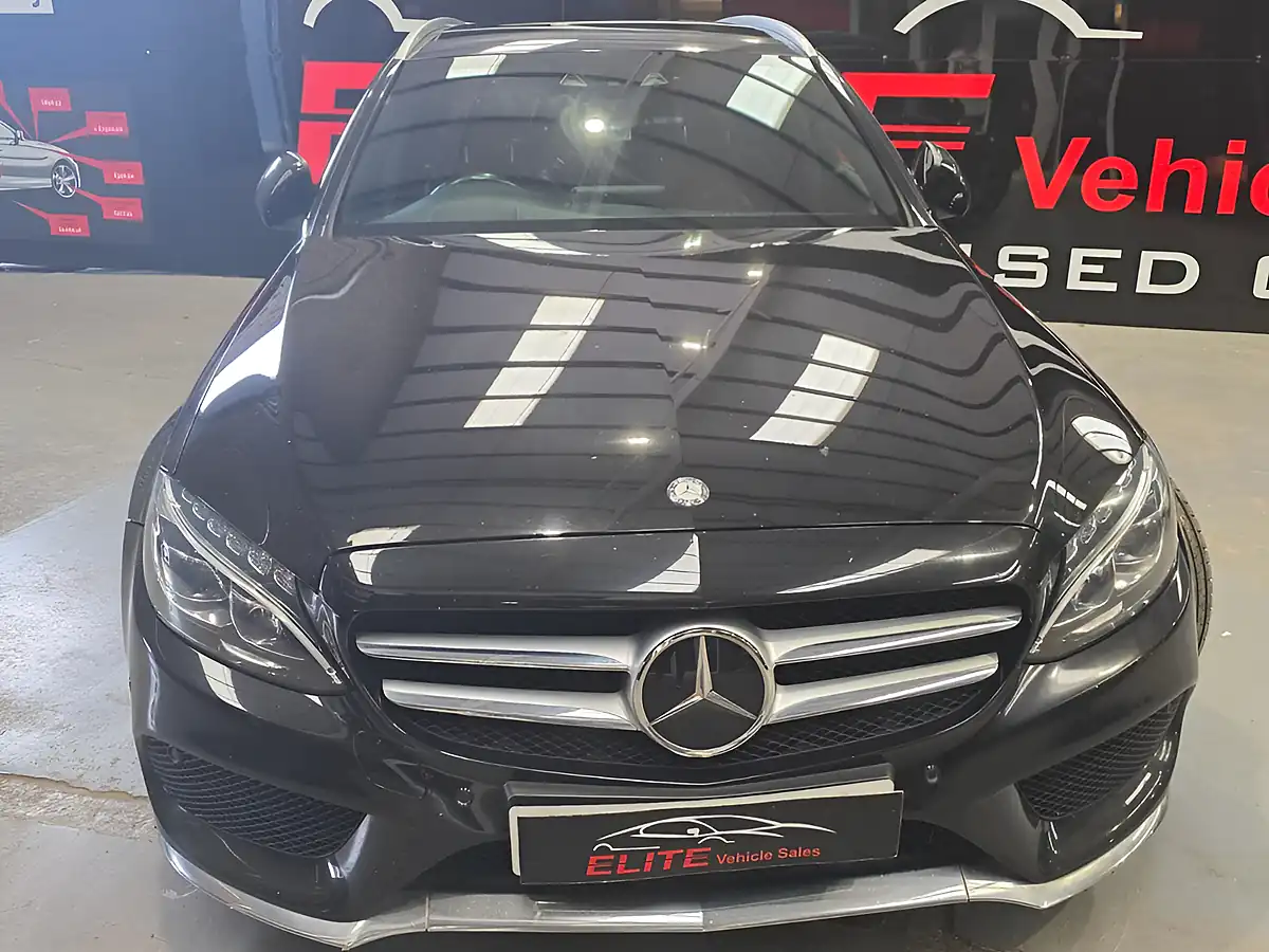 Used 2015 Mercedes-Benz C Class AMG Line Premium Plus Black - Interior and Exterior details 2