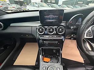 Used 2015 Mercedes-Benz C Class AMG Line (premium) White - Interior and Exterior details 12