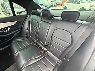 Used 2015 Mercedes-Benz C Class AMG Line (premium) White - Interior and Exterior details 16