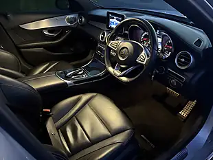 Used 2015 Mercedes-Benz C Class AMG Line Silver - Interior and Exterior details 17