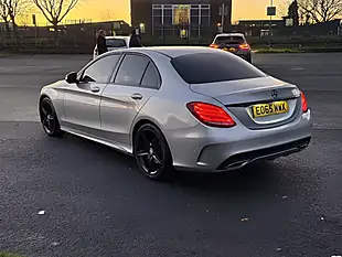 Used 2015 Mercedes-Benz C Class AMG Line Silver - Interior and Exterior details 3