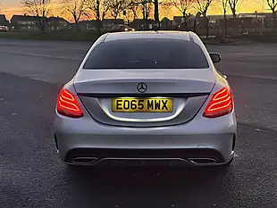 Used 2015 Mercedes-Benz C Class AMG Line Silver - Interior and Exterior details 4