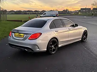Used 2015 Mercedes-Benz C Class AMG Line Silver - Interior and Exterior details 5