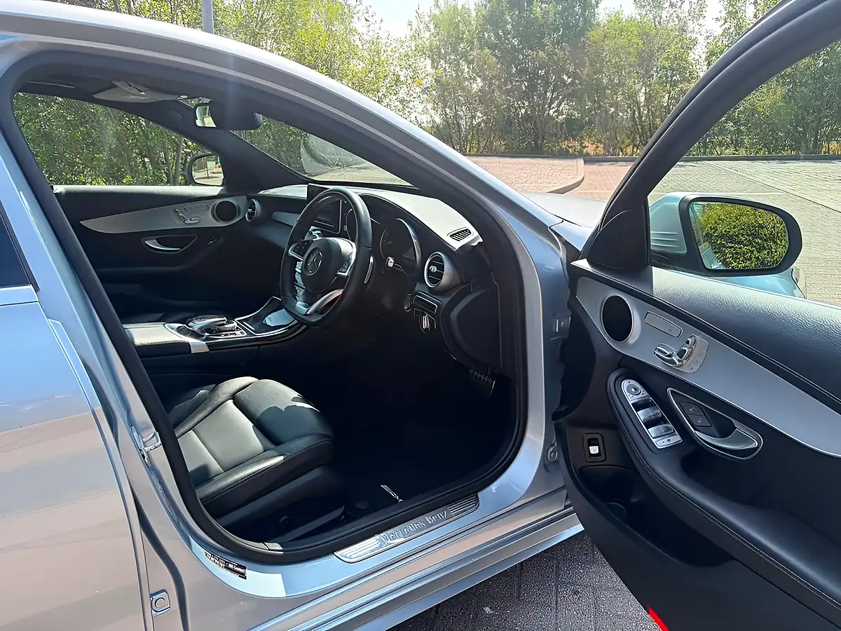 Used 2015 Mercedes-Benz C Class AMG Line Silver - Interior and Exterior details 10