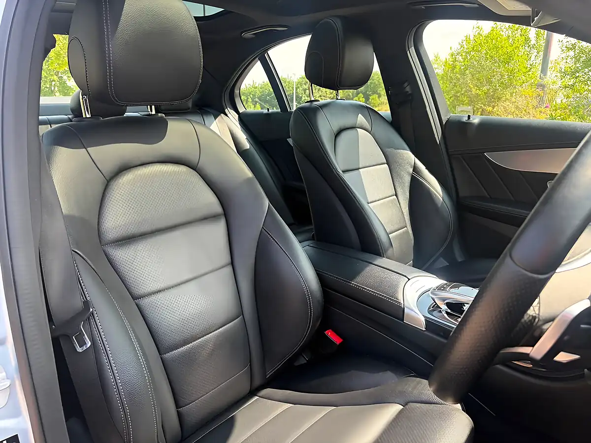 Used 2015 Mercedes-Benz C Class AMG Line Silver - Interior and Exterior details 12